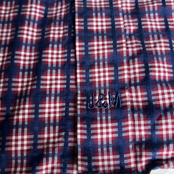Johnston & Murphy cotton LS shirt, L - Picture 12 of 16